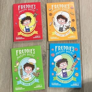 Freddie’s Amazing Bakery Book Set, New Condition